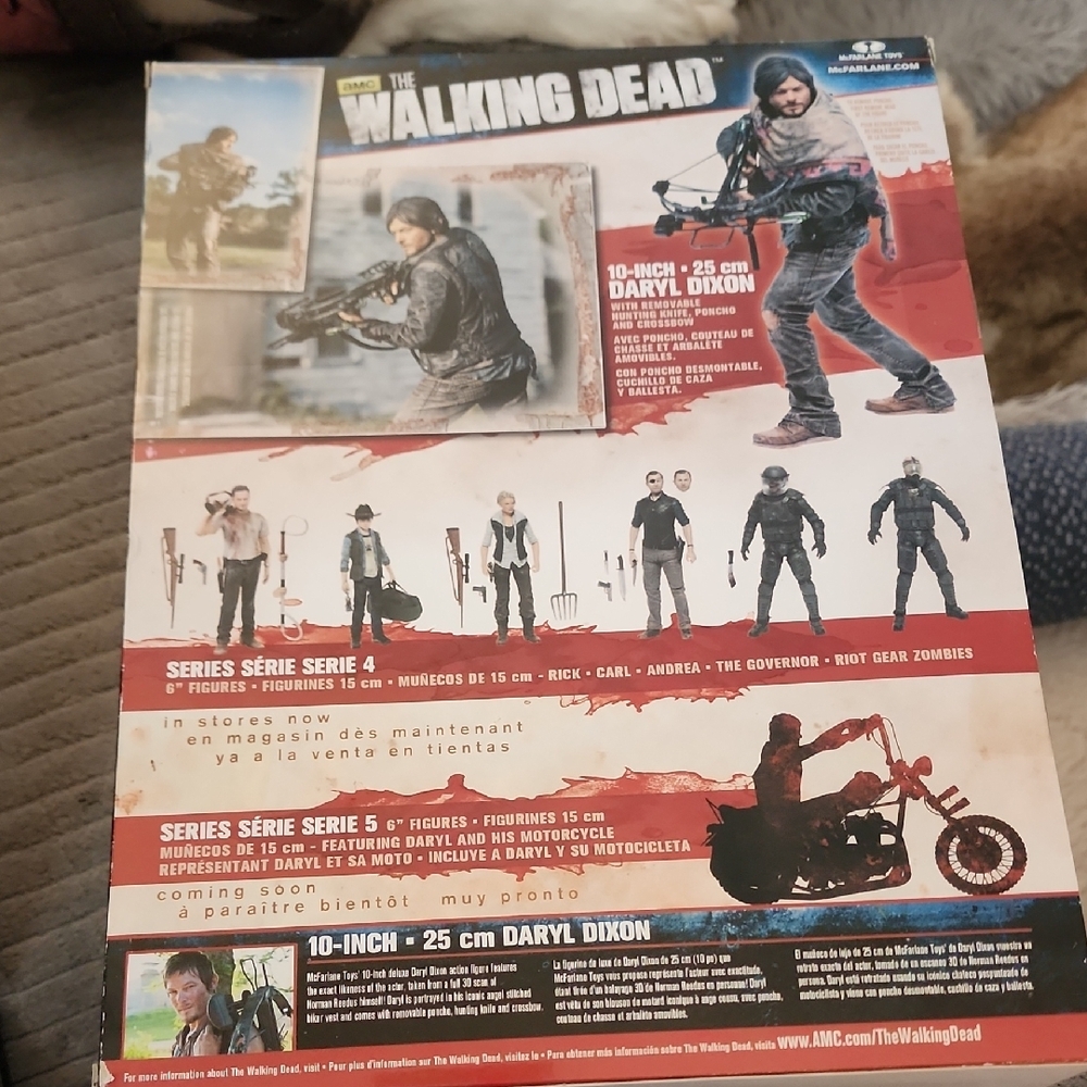 The Walking Dead Action Figure Daryl Dixon - Picture 4 of 6